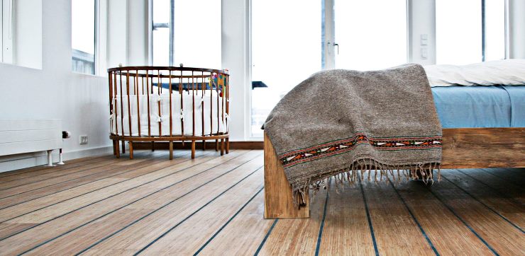 Bambus SkipsPlank™  Karbonisert ubehandlet