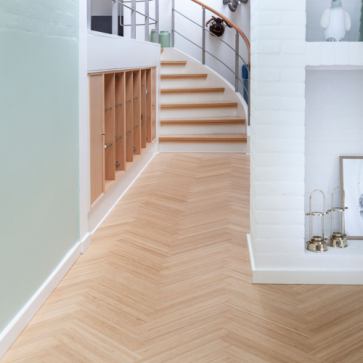 Bambus Fiskebensparkett™ Karbonisert