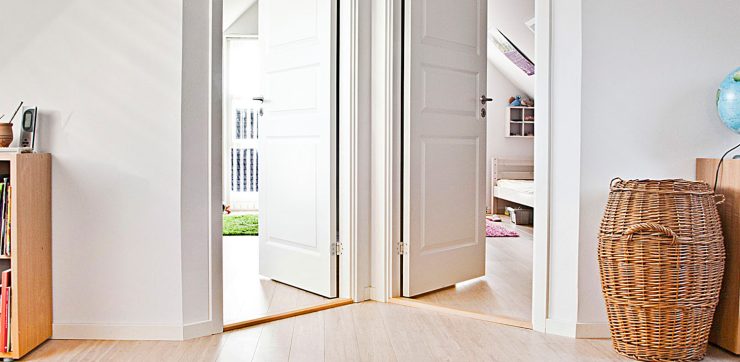 Bambus Ekstrem™ Klik Natur hvit mattlakk