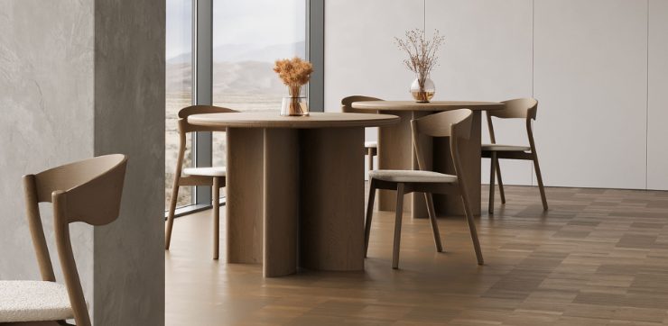 Bambus Høykantparkett Ekstrem™ Karbonisert