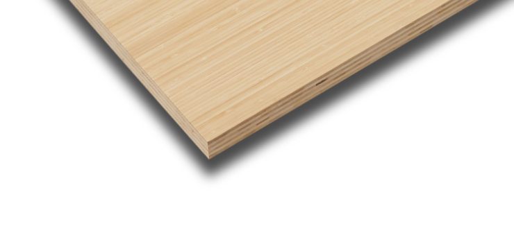 Bambusplate Natur Vertikal 40x3600x630 mm