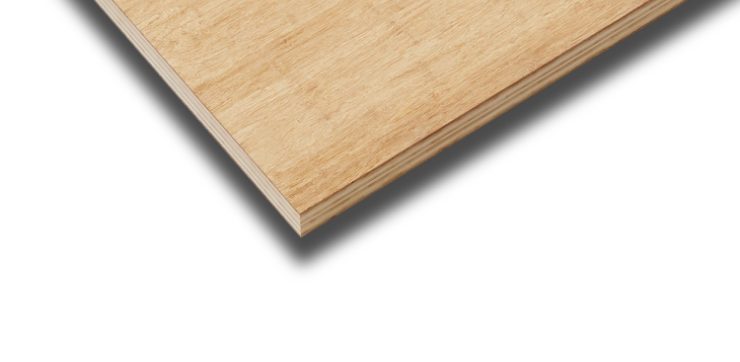 Bambus Ekstrem Plate Natur 40x2440x1220mm