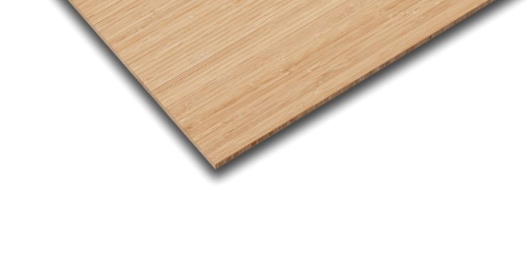 Bambusplate Karb. Vertikal 12x2440x1220 mm