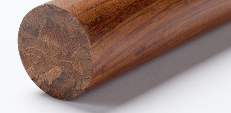 Bambus Ekstrem Rundstokk, Karb. Matlakk Ø56 mm