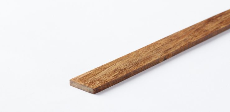 Bambus Ekstrem Forkantlist, Karbonisert 20x2460mm